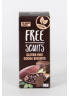 FreeScuits gluténmentes kakaós keksz édesítőszerrel 115g