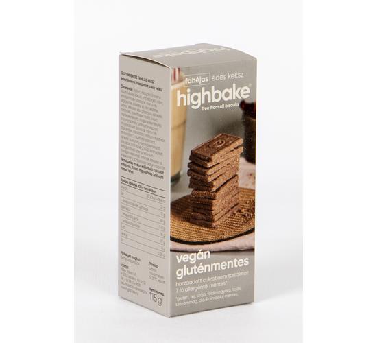 Highbake gluténmentes fahéjas keksz édesítőszerrel 115g